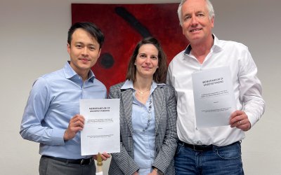 東海高中Ｘ德國Ｘ芬蘭學校再度簽署國際合作